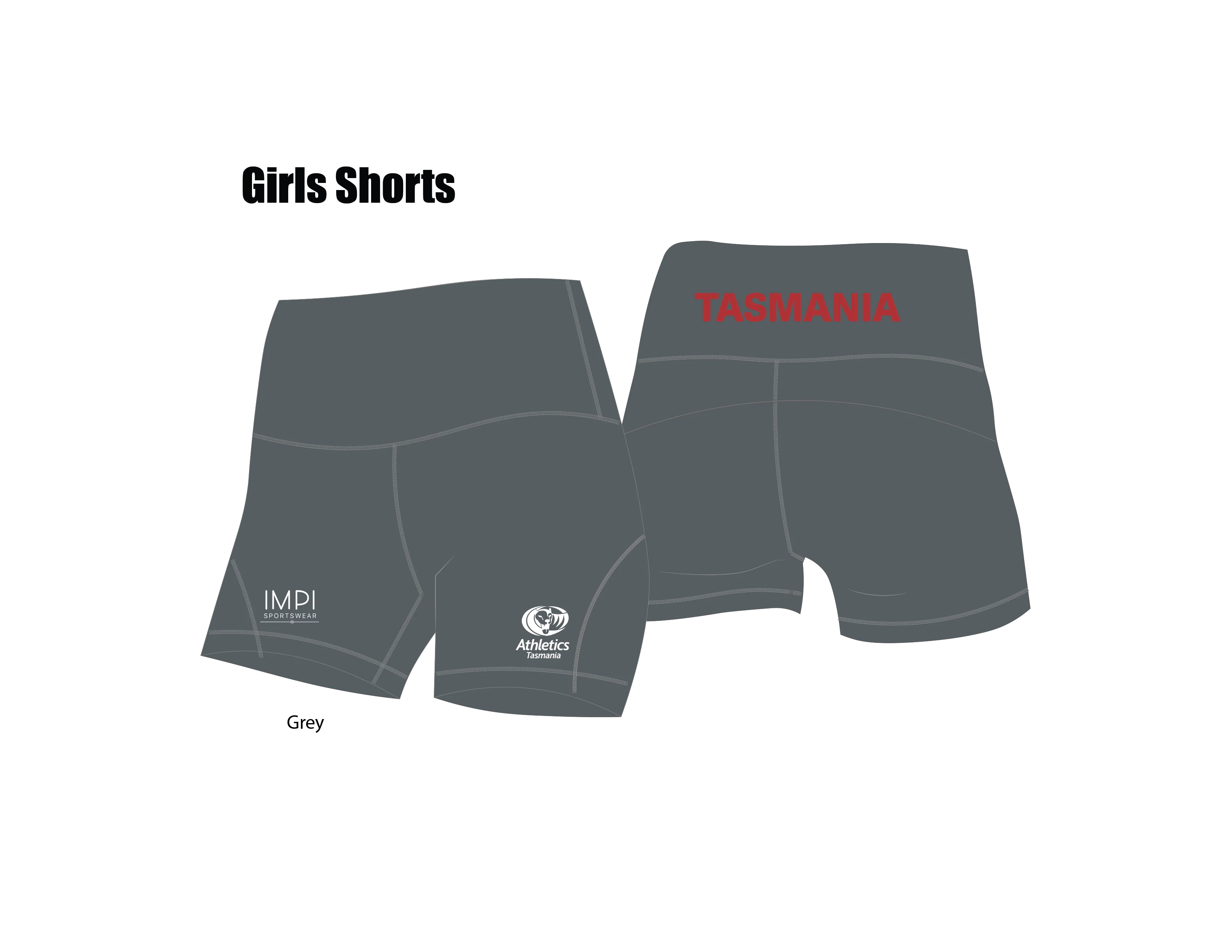 ATAS High Waist Bike Shorts - Grey - Image 4
