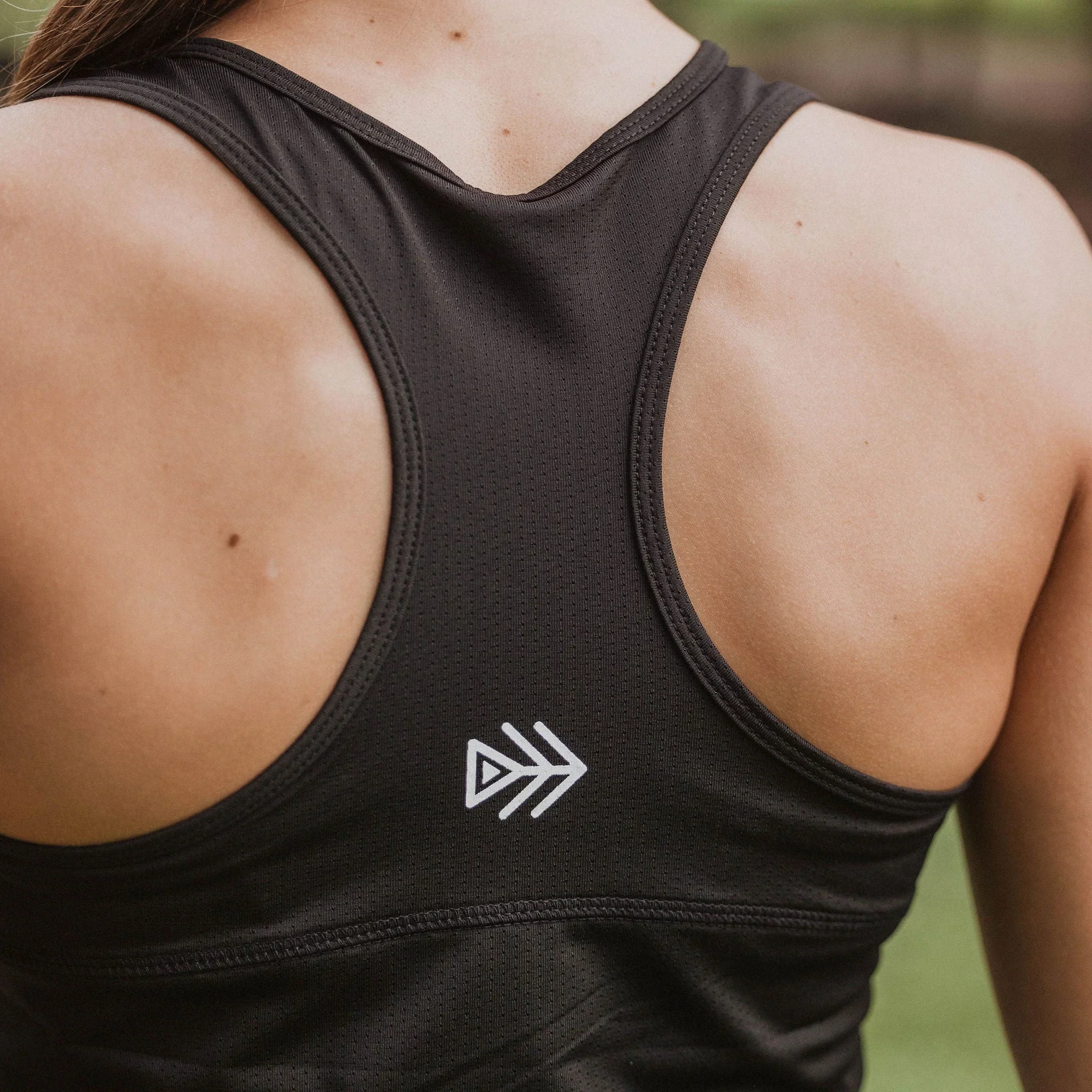 IMPI Fitted Running Singlet - Black - Image 4