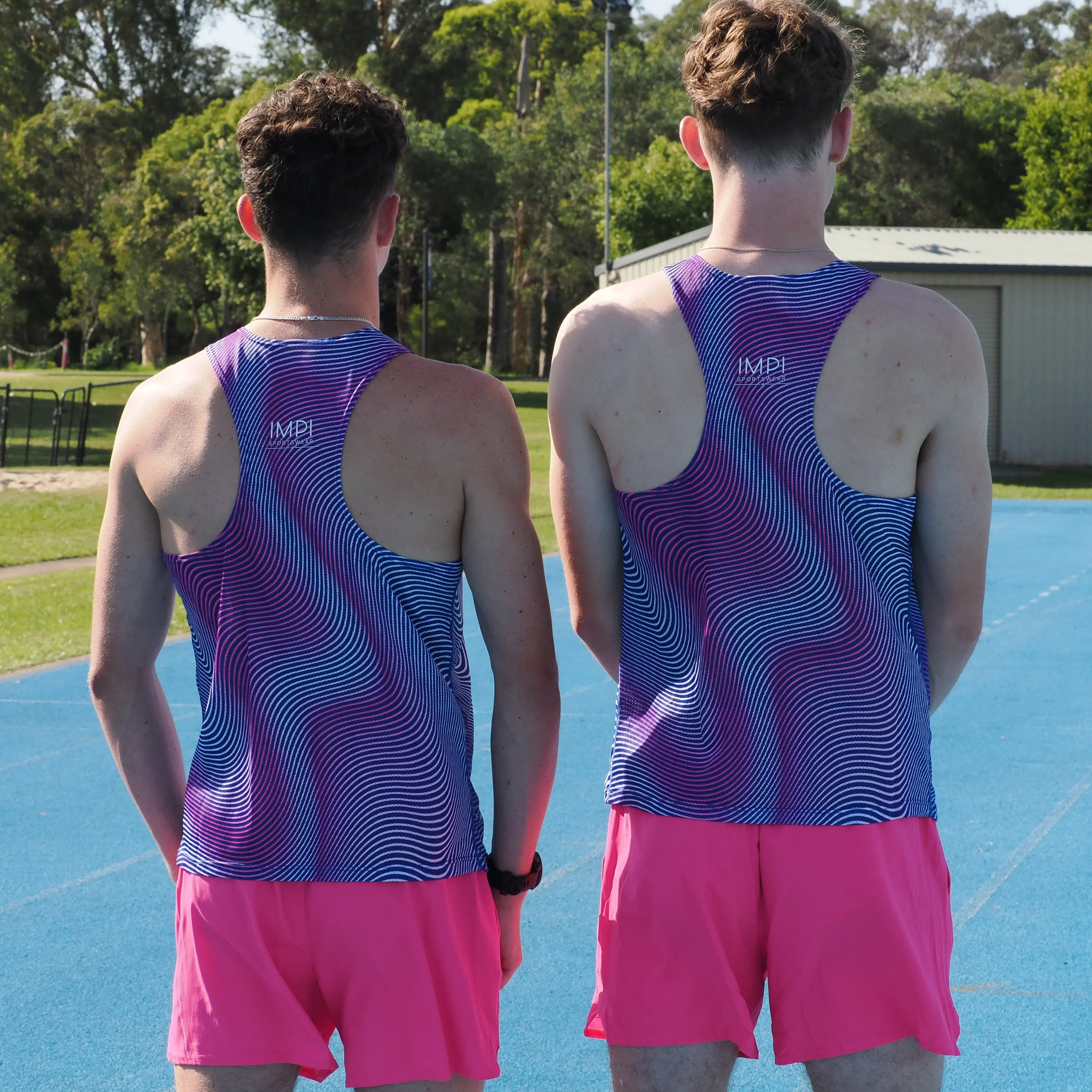 IMPI Boys Running Short - Hot Pink - Image 11