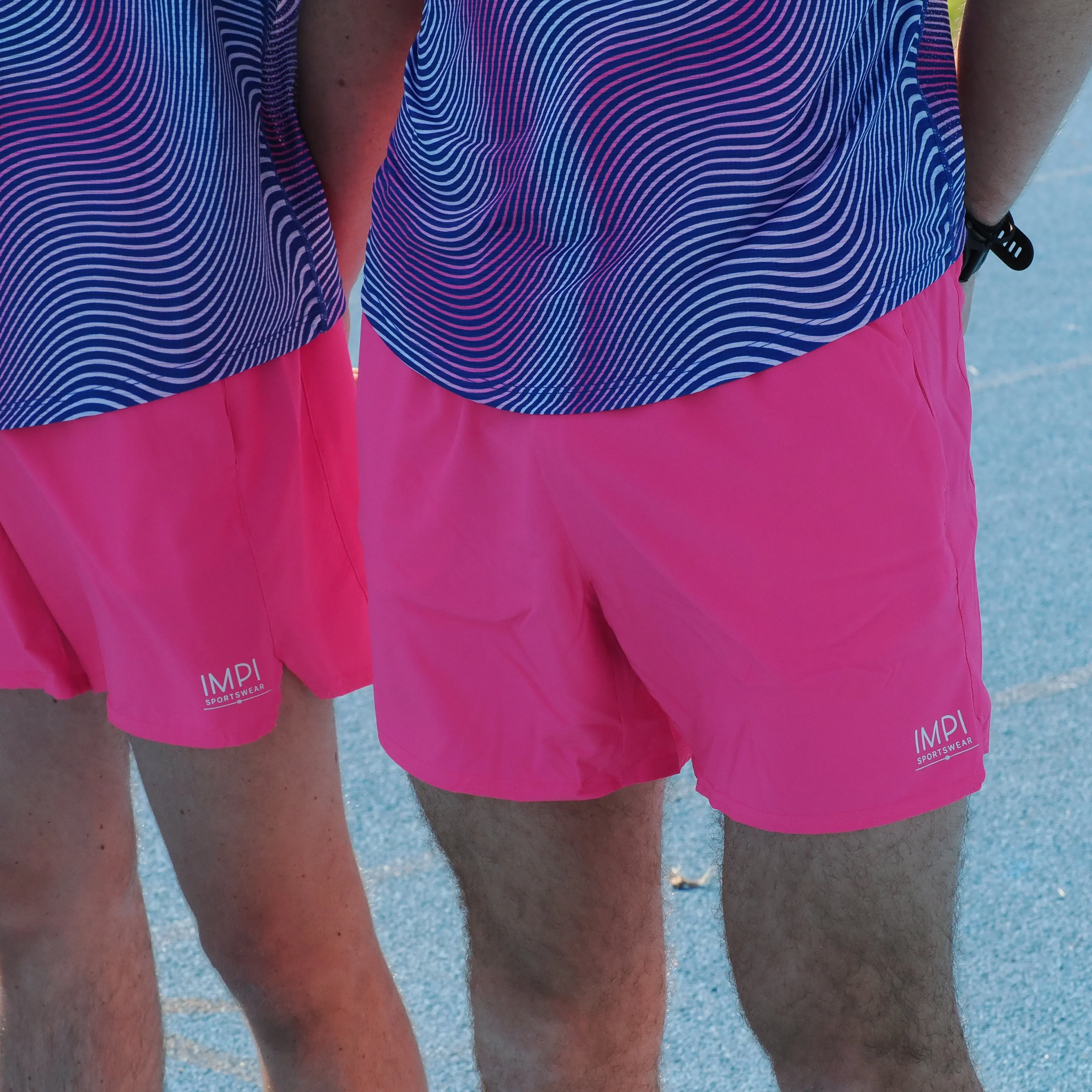 IMPI Boys Running Short - Hot Pink - Image 9