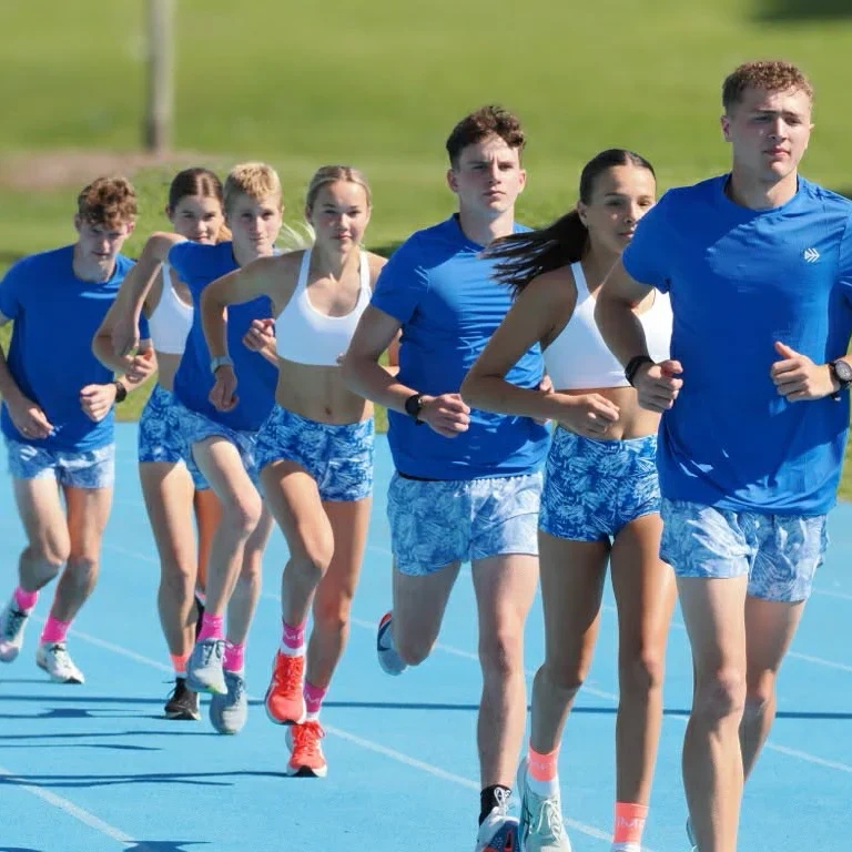 IMPI Boys Splittie Running Short - Paint Me Blue - Image 11