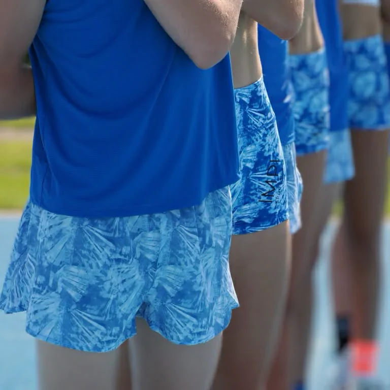 IMPI Boys Splittie Running Short - Paint Me Blue - Image 16