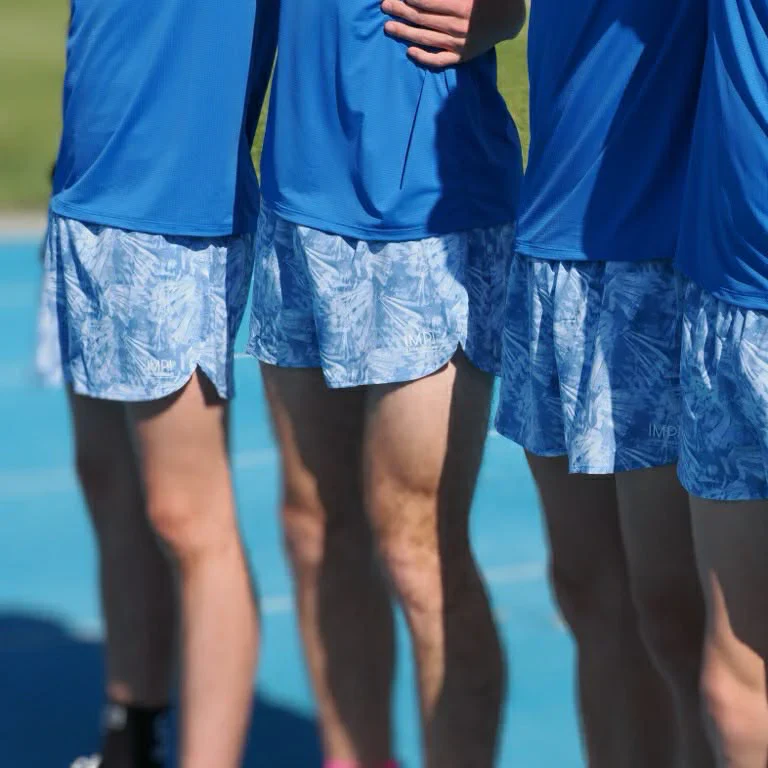 IMPI Boys Splittie Running Short - Paint Me Blue - Image 18