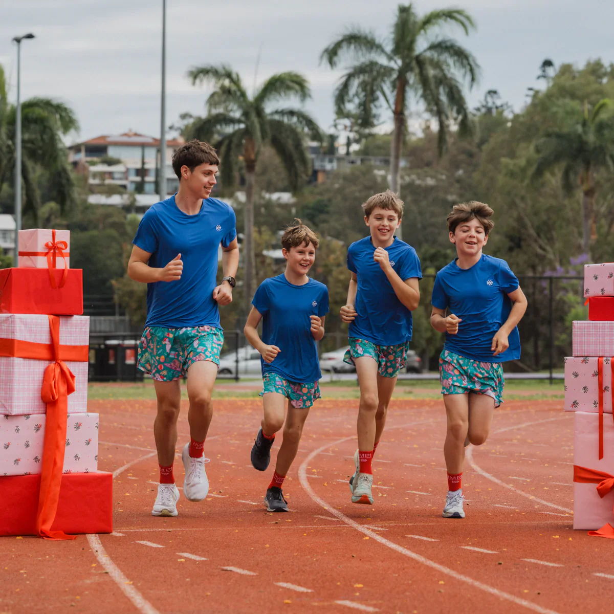 IMPI Boys Splittie Running Short - Xmas Fun - Image 17