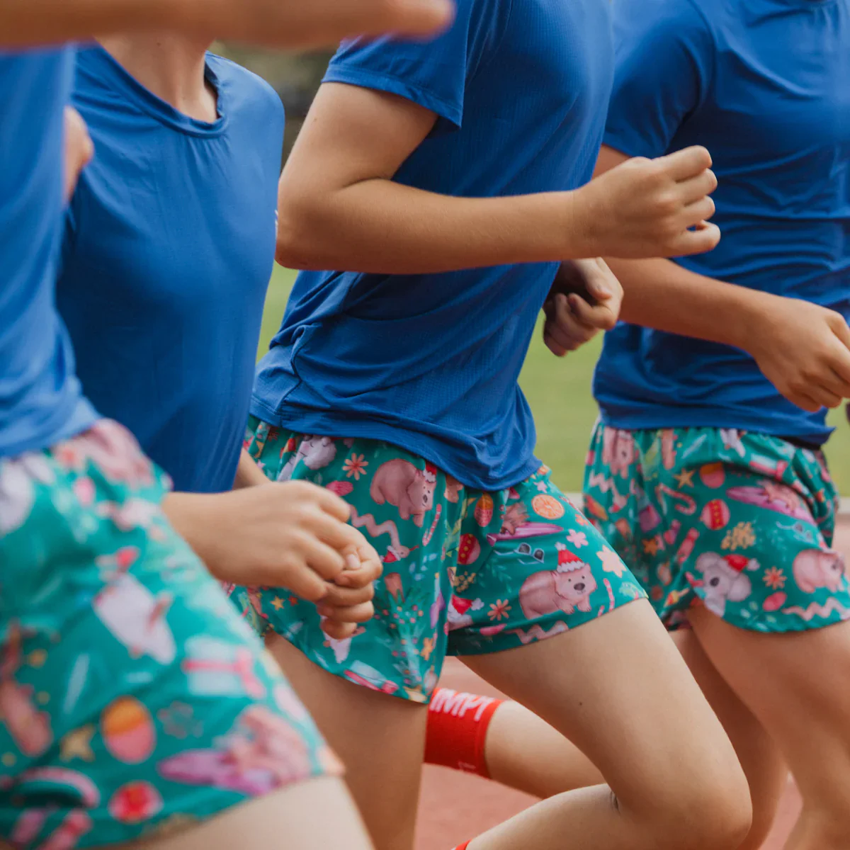 IMPI Boys Splittie Running Short - Xmas Fun - Image 9