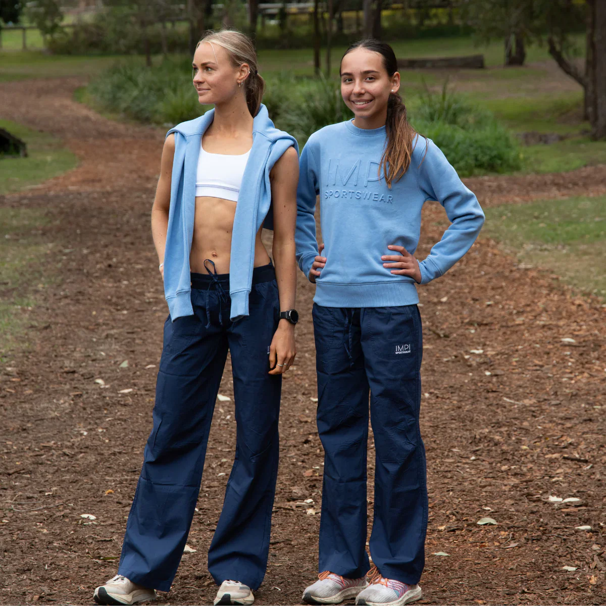 IMPI Embossed CrewFleece - Cornflower - Image 9