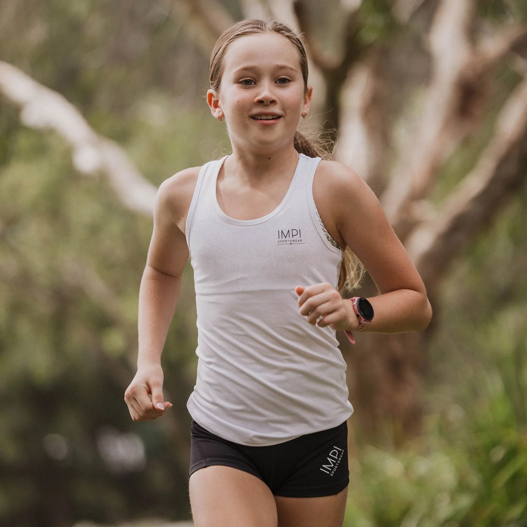 IMPI Fitted Running Singlet -  White - Image 7