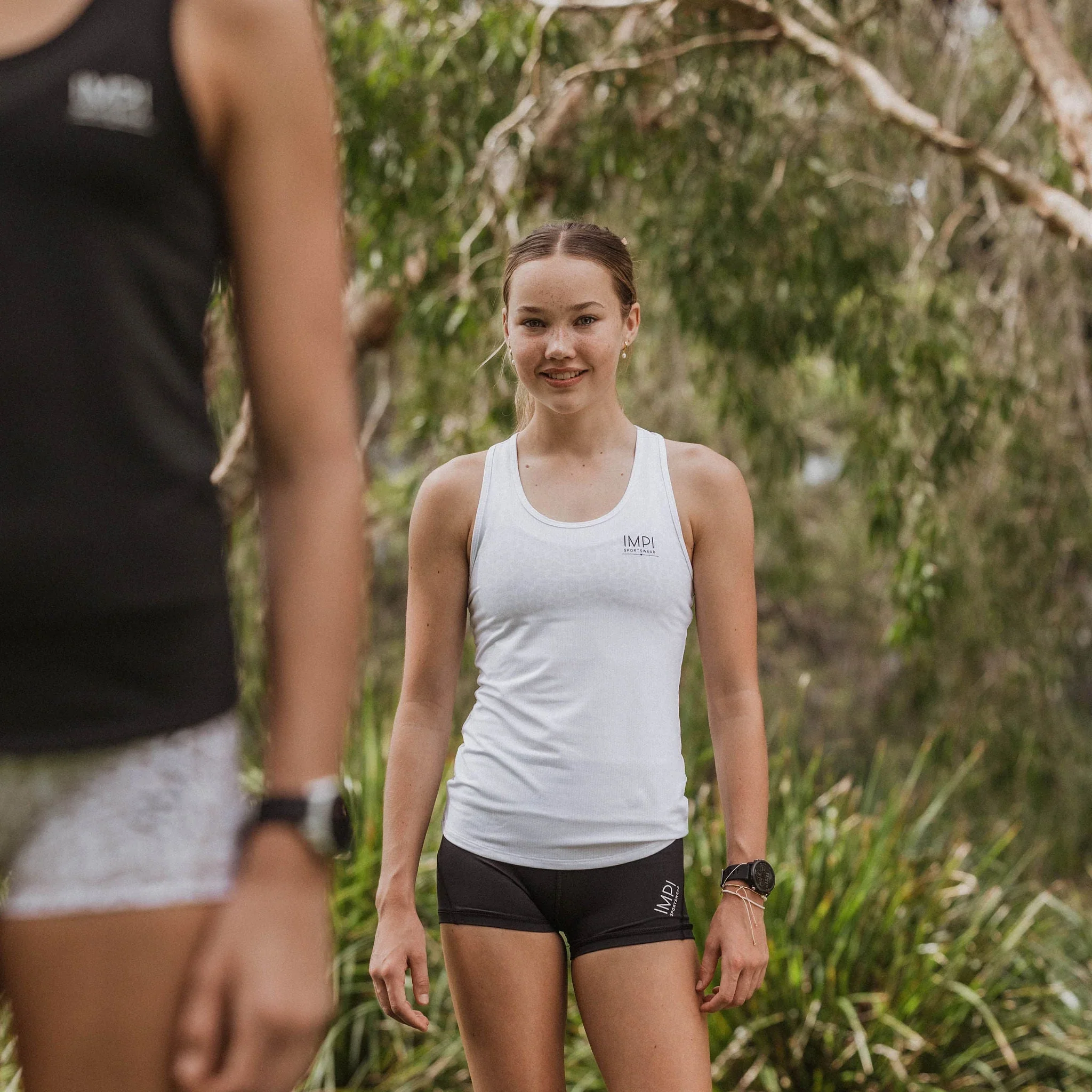 IMPI Fitted Running Singlet -  White - Image 9