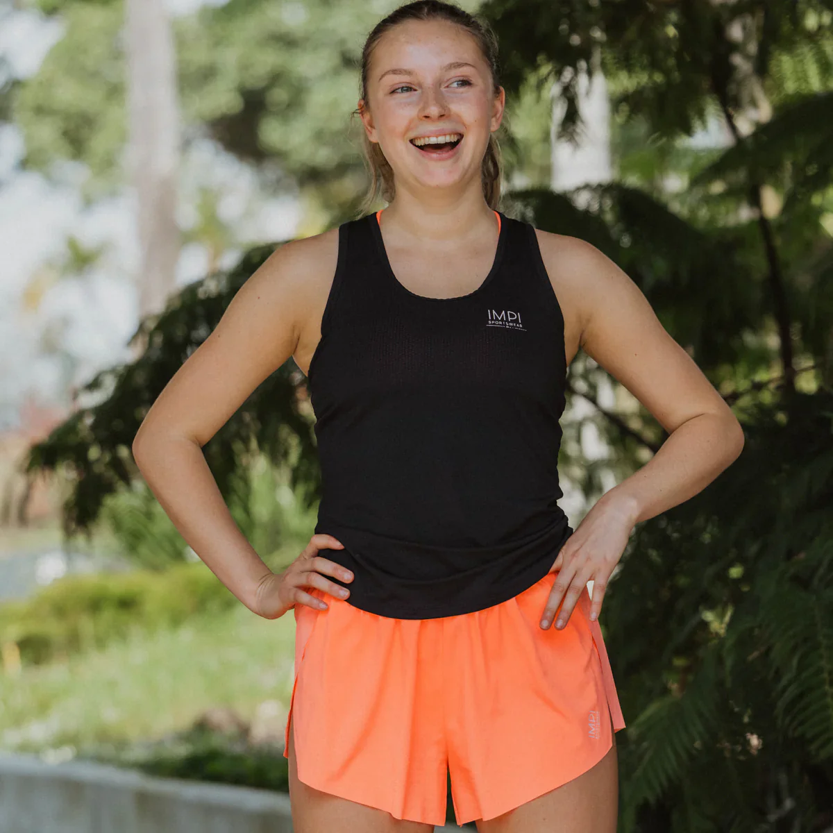 IMPI Glide Short - Neon Coral - Image 11