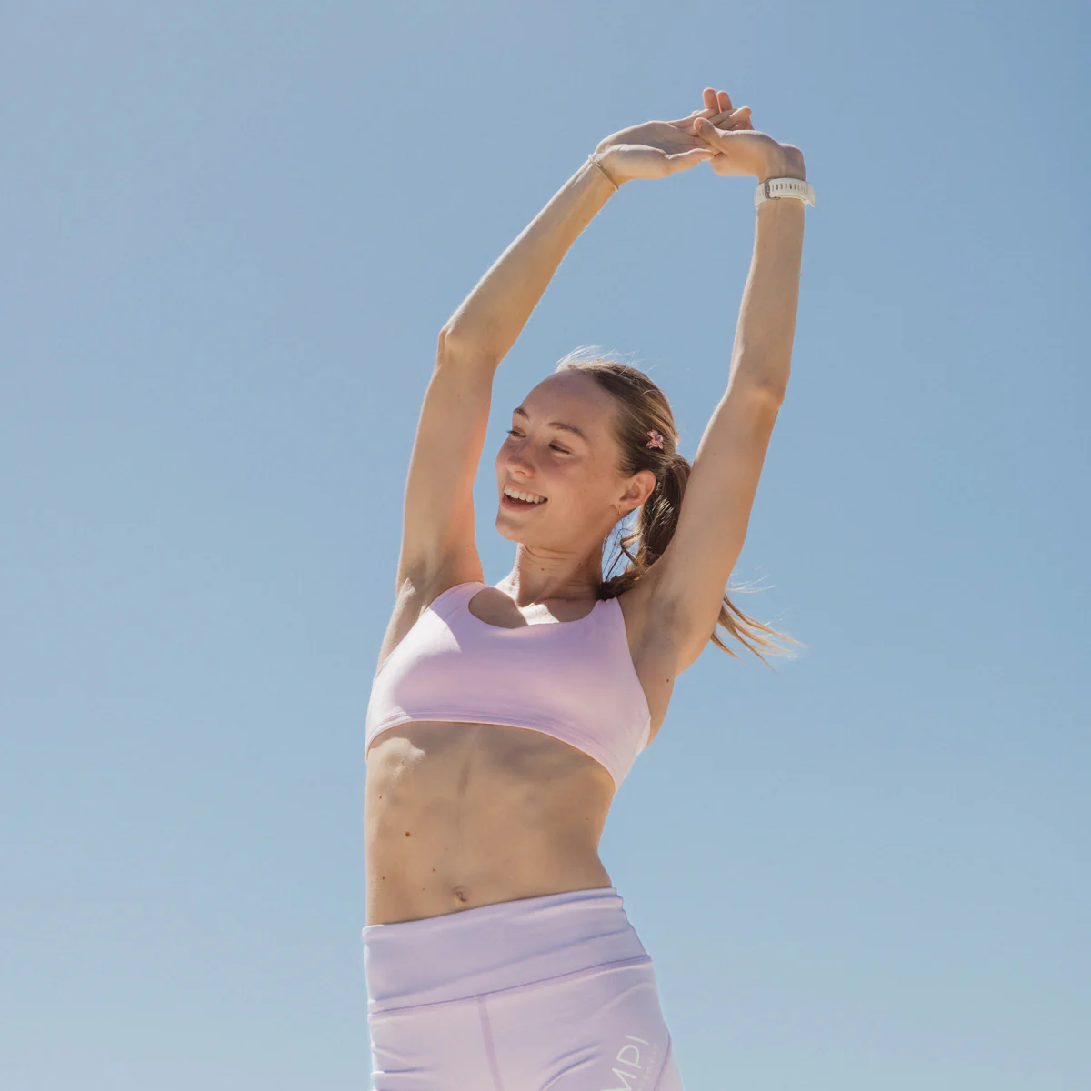 IMPI Strappy Girls Crop Top - Pink Sorbet - Image 9
