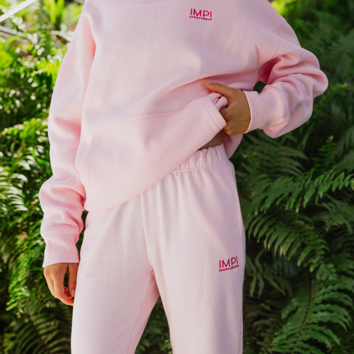 IMPI Wide Leg Track Pant - Sorbet Pink - Image 7