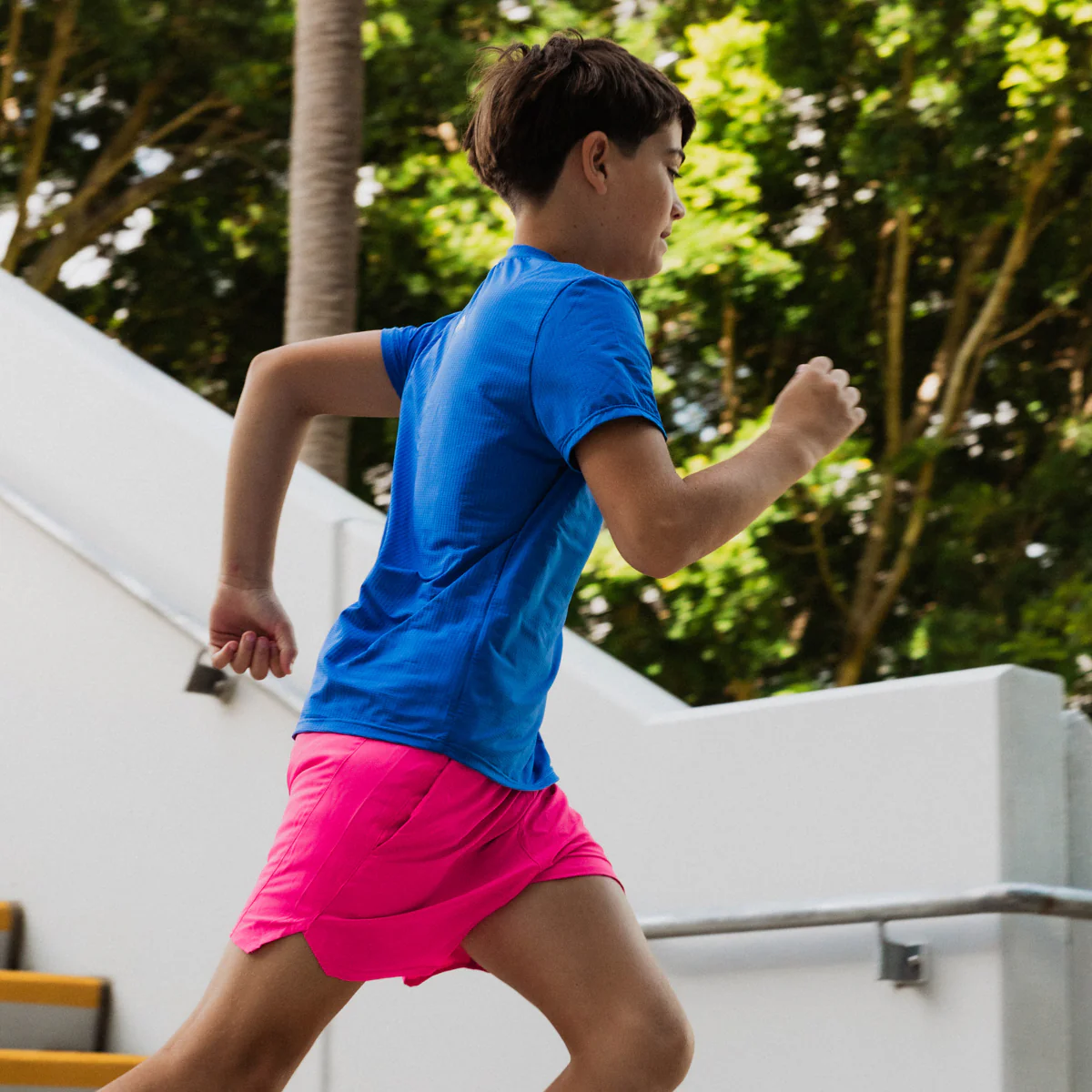 IMPI Unisex Running Tee - Electric Blue - Image 3