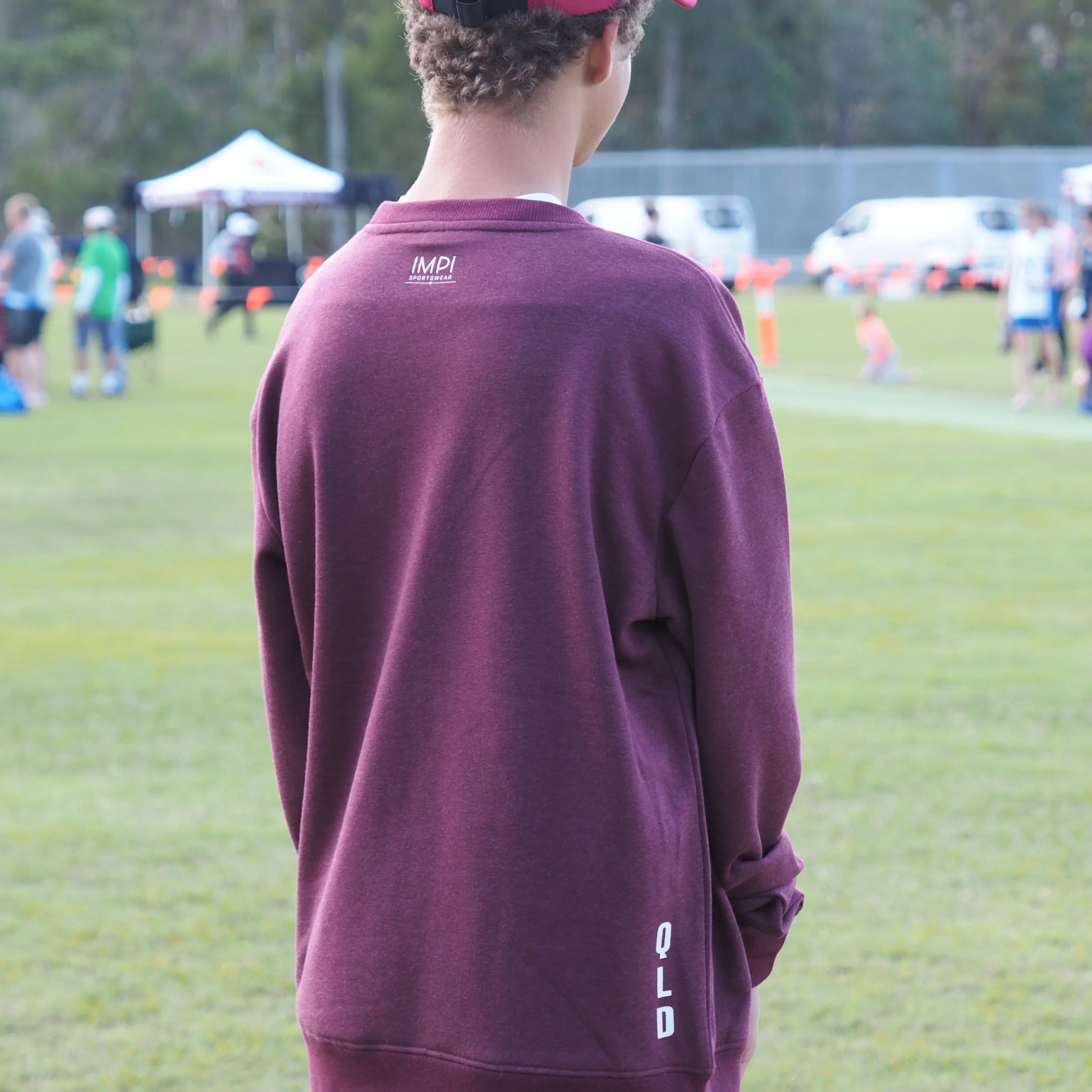 QLD Athletics - Unisex Crewneck Fleece - Image 4