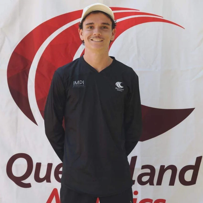 QLD Athletics - White Cap - Image 3