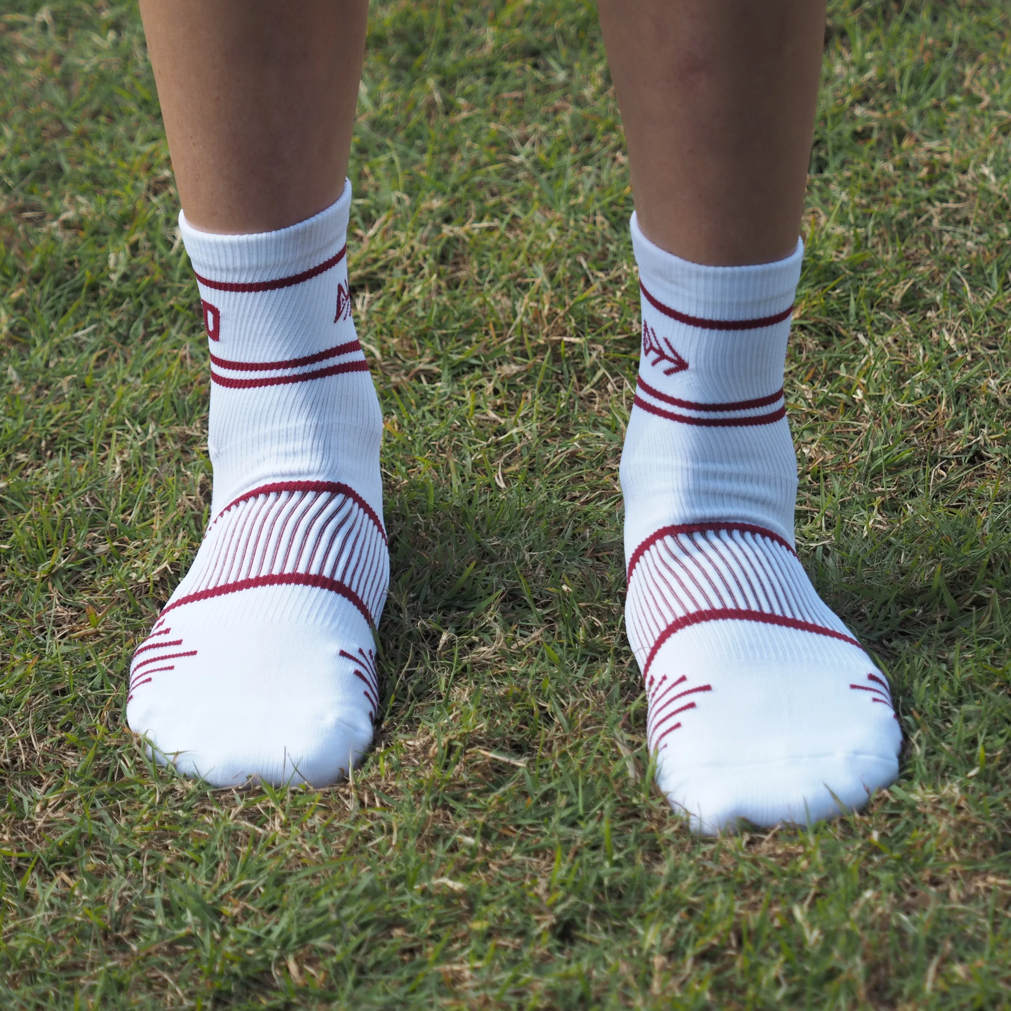 QLD Athletics - White Socks - Image 3